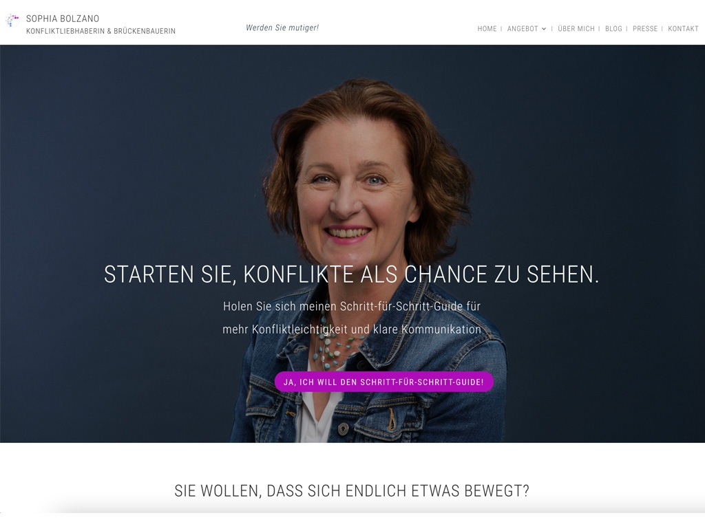 Webseite der MPS Austria