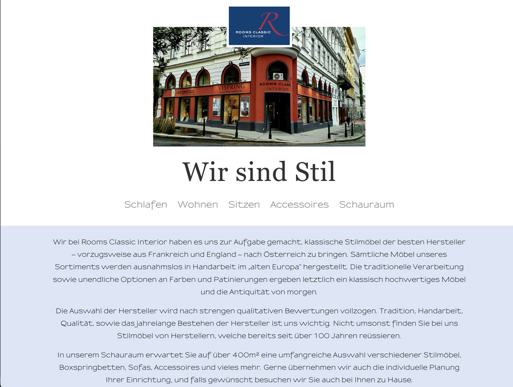 Webseite der MPS Austria